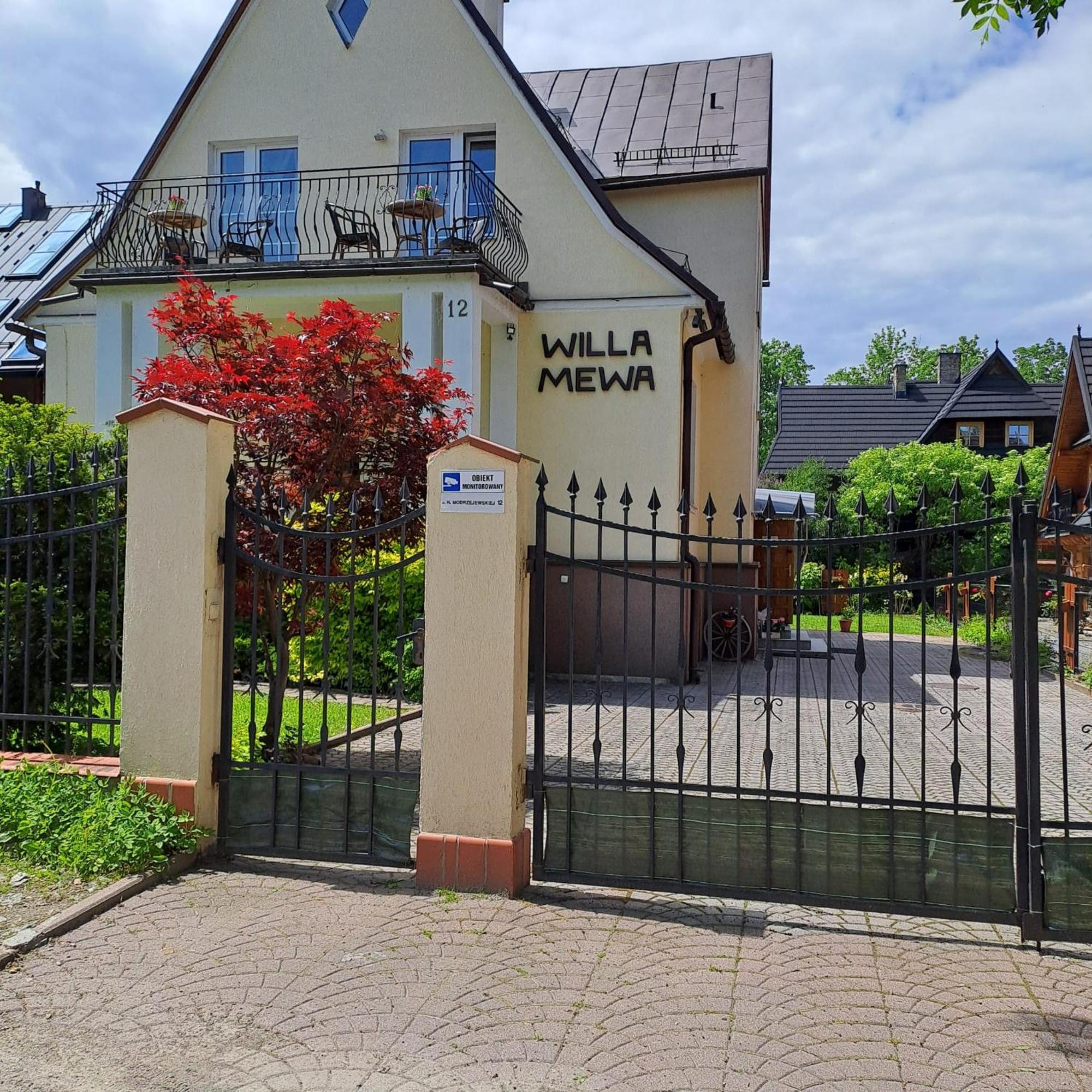 Willa Mewa Zakopane Dış mekan fotoğraf